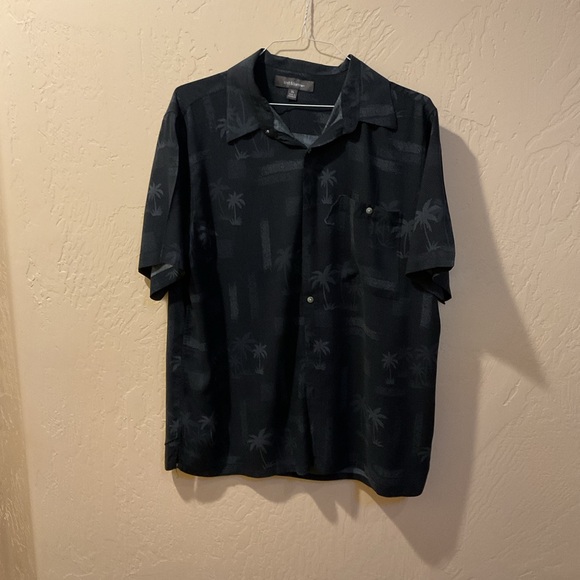 croft & barrow Other - Black Tropical Print Shirt XL Croft & barrow